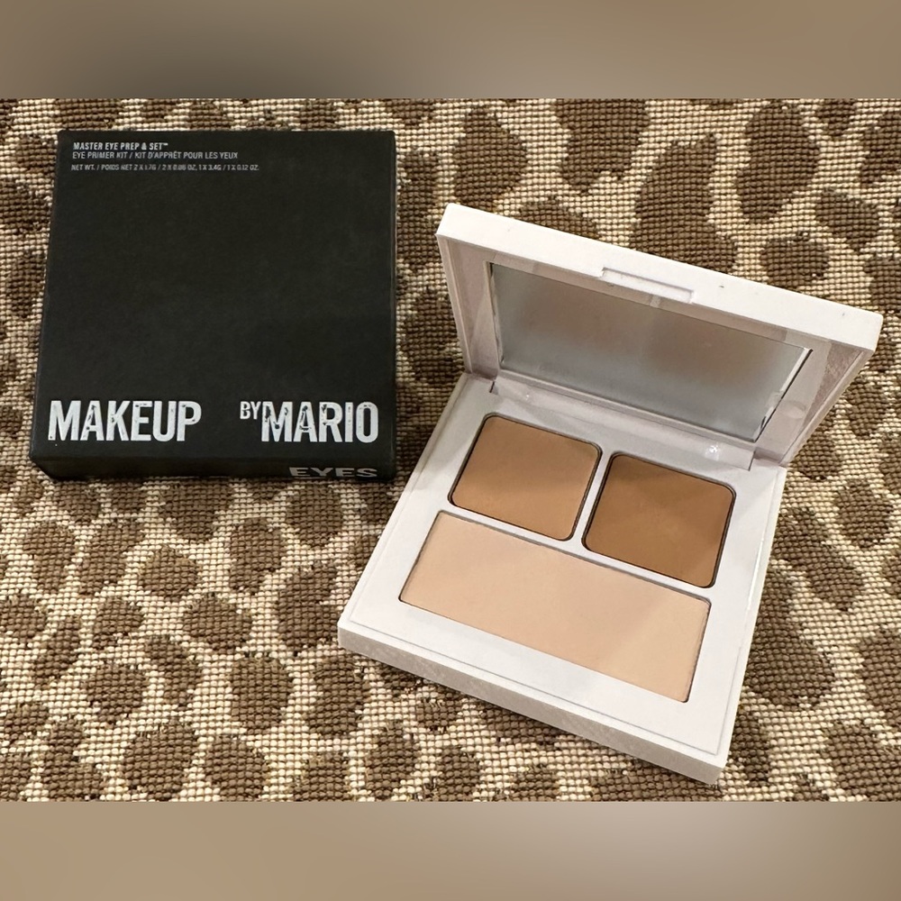 New in Box Makeup by Mario Master Eye Prep & Set~Primer Kit Palette~MEDIUM~$30
